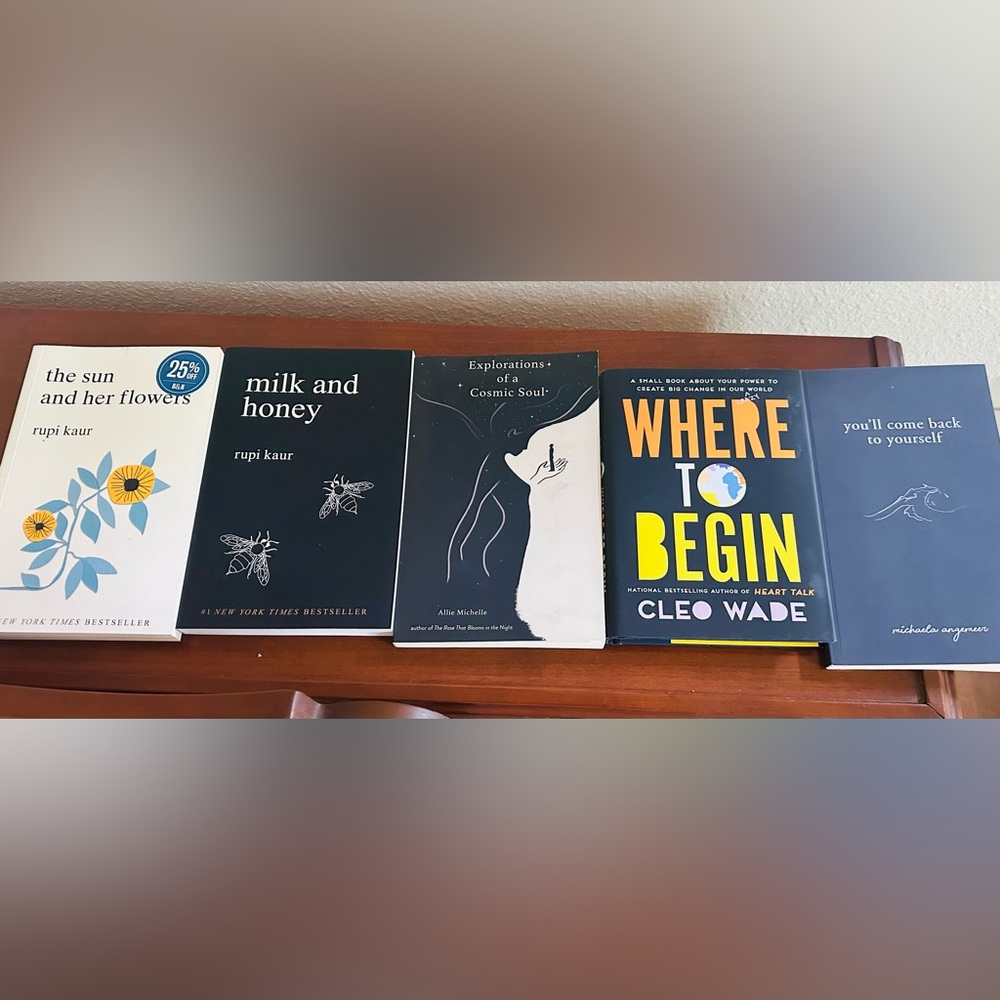 Self reflection / poem books